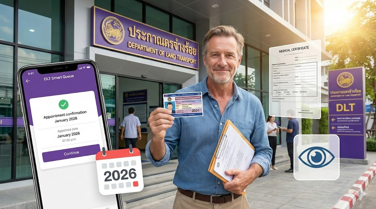 Führerschein in Thailand: Die 6-Jahre-Strategie