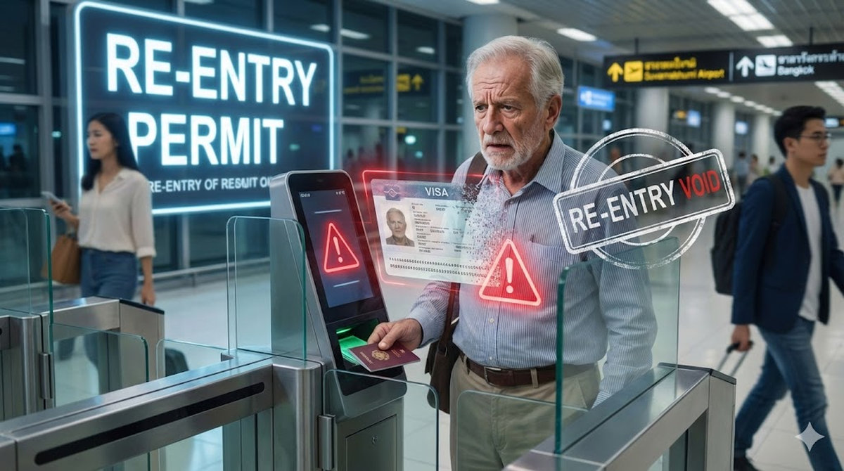 Rentner-Visum am Gate gelöscht - Wichtige Info