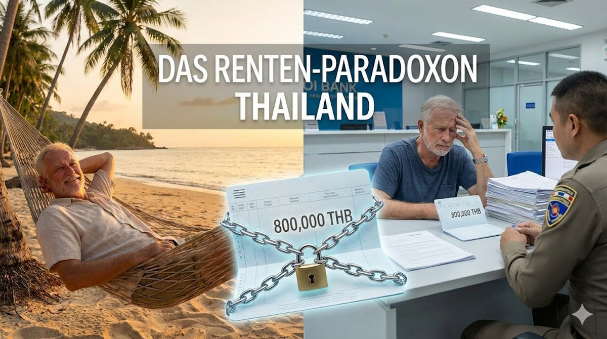 Thailand-Rente: Die 800.000-Baht-Falle