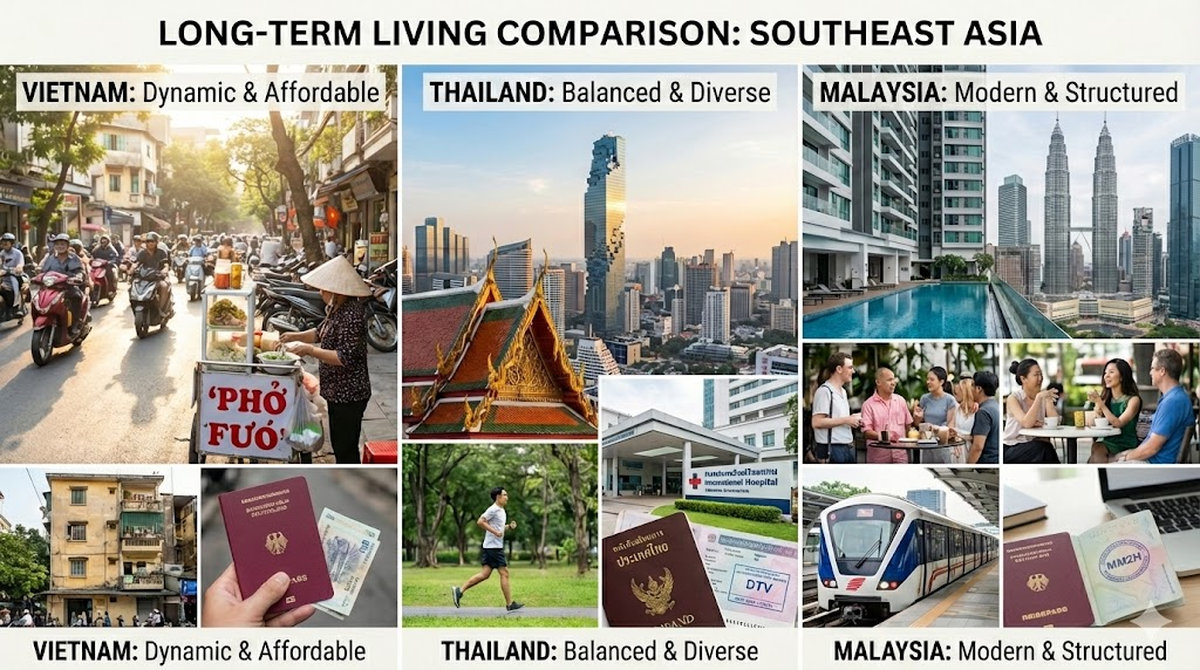 Thailand, Vietnam oder Malaysia – der große Auswander-Check 2026