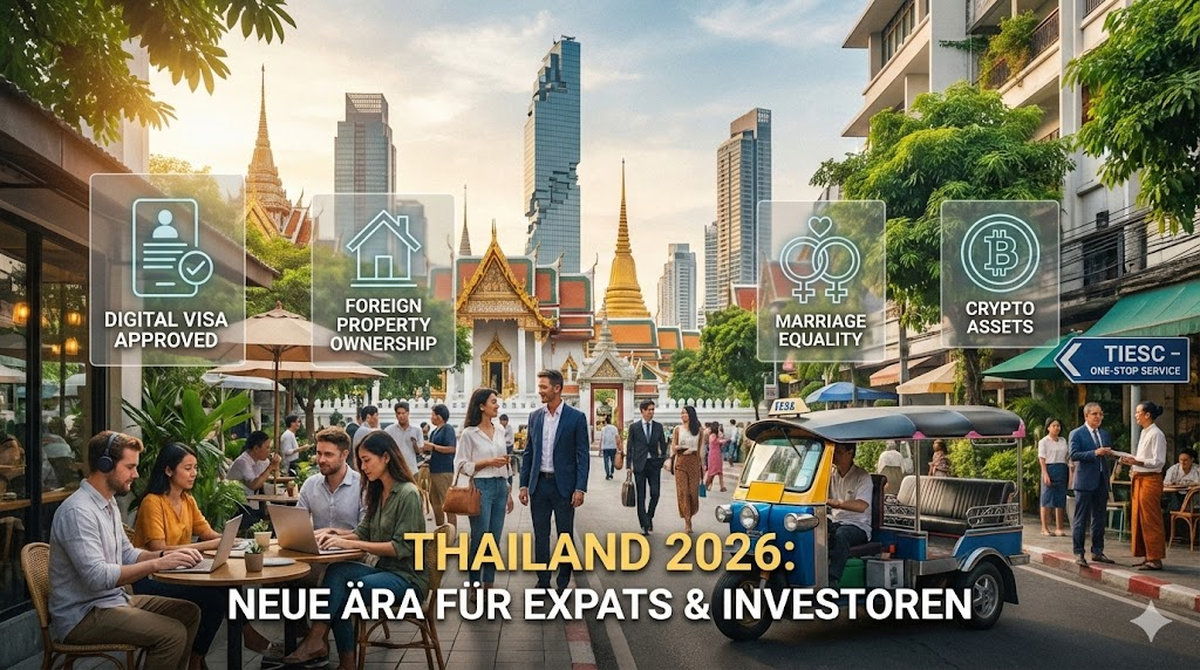 Thailands Gesetze für Expats reformiert