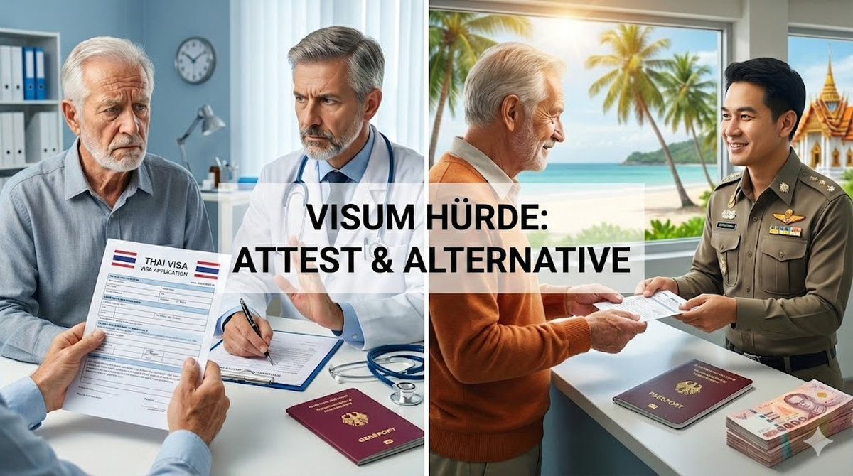 O-A Visum: Attest, Angst und Alternativen