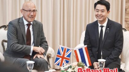Mehr Sicherheit für Briten: Pattayas Bürgermeister trifft UK-Botschafter