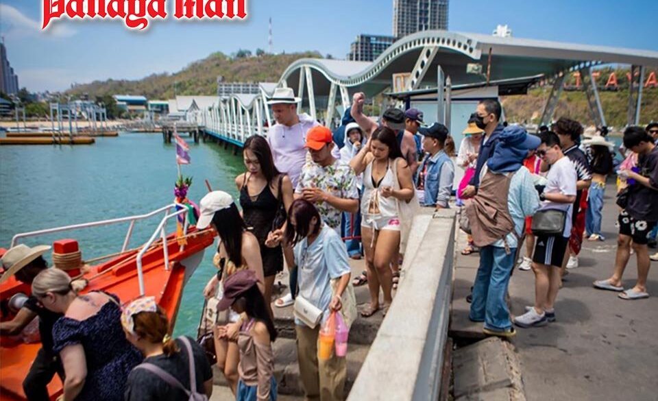 Pattaya-Chaos: Massenansturm auf Koh Larn am Tag der Arbeit