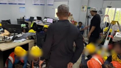 Razzia in Si Racha: 42 illegale Arbeiter in Chonburi verhaftet