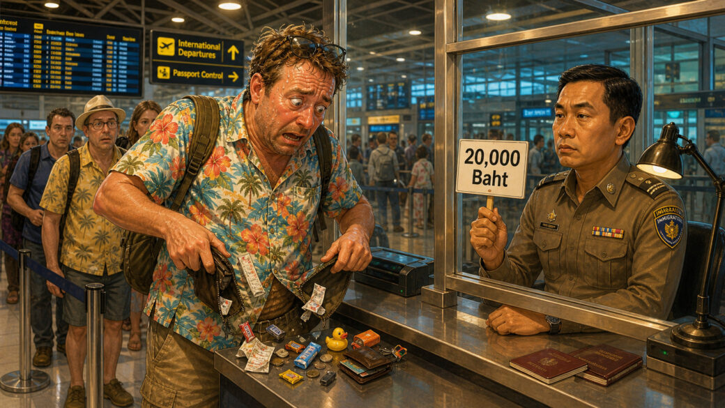 Thailand: Was tun, wenn der Beamte Bargeld fordert?