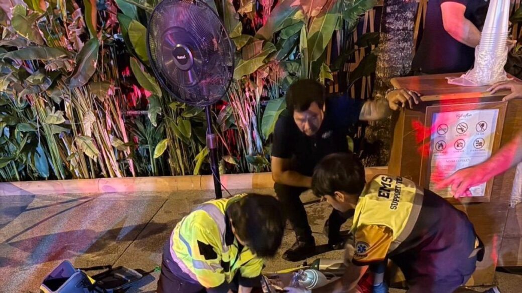 Vier indische Touristen brechen in Phuket-Café zusammen - einer tot