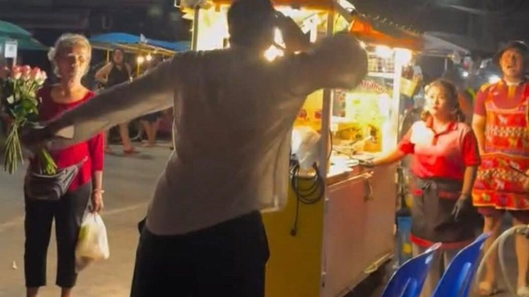 Zechprellerei in Patong: Touristenpaar demütigt Thai-Verkäufer